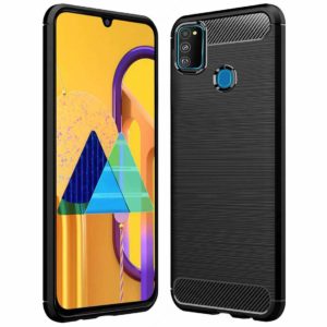 Amazon Brand Solimo for Samsung Galaxy M21 M30s Mobile Cover Black